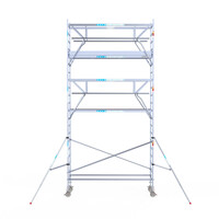 Euroscaffold Euroscaffold Euro 90x305x7,2m werkhoogte carbon vloer dubbele voorloopleuning