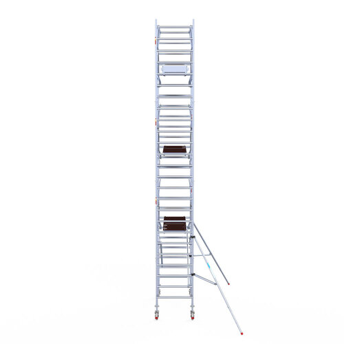 Euroscaffold Euroscaffold Euro 90x190x8,2m werkhoogte carbon vloer dubbele voorloopleuning
