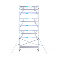 Euroscaffold Euroscaffold Euro 90x305x8,2m werkhoogte carbon vloer dubbele voorloopleuning