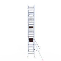 Euroscaffold Euroscaffold Euro 90x305x8,2m werkhoogte carbon vloer dubbele voorloopleuning