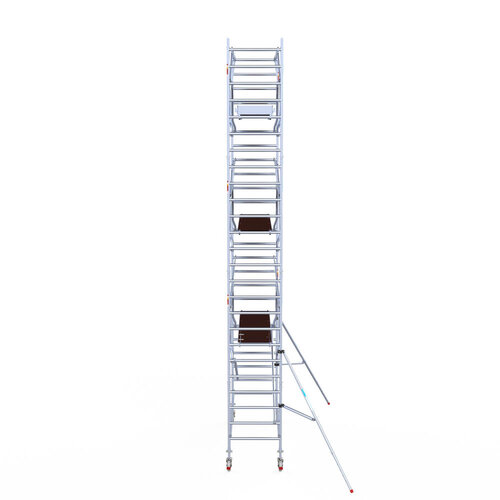 Euroscaffold Euroscaffold Euro 90x305x8,2m werkhoogte carbon vloer dubbele voorloopleuning