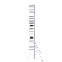 Euroscaffold Euroscaffold Euro 90x190x9,2m werkhoogte carbon vloer dubbele voorloopleuning