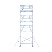 Euroscaffold Euroscaffold Euro 90x250x9,2m werkhoogte carbon vloer dubbele voorloopleuning