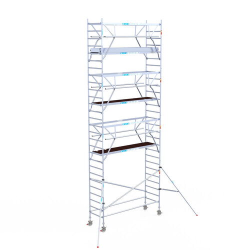 Euroscaffold Euroscaffold Euro 90x305x9,2m werkhoogte carbon vloer dubbele voorloopleuning