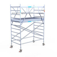 Euroscaffold Euroscaffold Euro 135x250x4,2m werkhoogte dubbele voorloopleuning