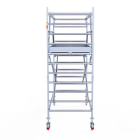 Euroscaffold Euroscaffold Euro 135x305x4,2m werkhoogte dubbele voorloopleuning