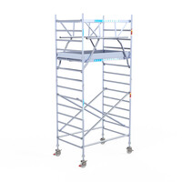 Euroscaffold Euroscaffold Euro 135x190x5,2m werkhoogte dubbele voorloopleuning