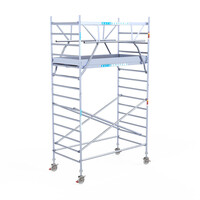 Euroscaffold Euroscaffold Euro 135x250x5,2m werkhoogte dubbele voorloopleuning