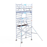 Euroscaffold Euroscaffold Euro 135x190x6,2m werkhoogte dubbele voorloopleuning