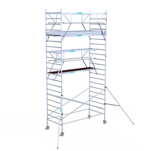 Euroscaffold Euroscaffold Euro 135x305x7,2m werkhoogte dubbele voorloopleuning
