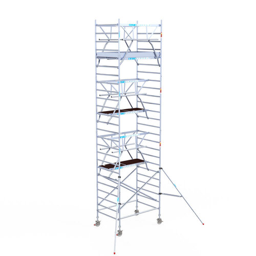 Euroscaffold Euroscaffold Euro 135x190x8,2m werkhoogte dubbele voorloopleuning