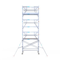 Euroscaffold Euroscaffold Euro 135x250x8,2m werkhoogte dubbele voorloopleuning