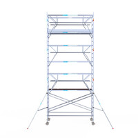 Euroscaffold Euroscaffold Euro 135x305x8,2m werkhoogte dubbele voorloopleuning