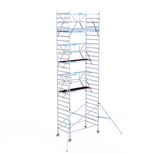 Euroscaffold Euroscaffold Euro 135x250x9,2m werkhoogte dubbele voorloopleuning