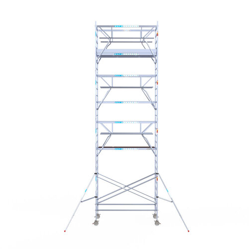 Euroscaffold Euroscaffold Euro 135x250x9,2m werkhoogte dubbele voorloopleuning