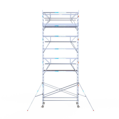 Euroscaffold Euroscaffold Euro 135x305x9,2m werkhoogte dubbele voorloopleuning