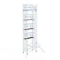 Euroscaffold Euroscaffold Euro 135x250x11,2m werkhoogte dubbele voorloopleuning