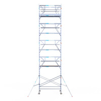 Euroscaffold Euroscaffold Euro 135x250x11,2m werkhoogte dubbele voorloopleuning