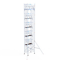 Euroscaffold Euroscaffold Euro 135x190x12,2m werkhoogte dubbele voorloopleuning