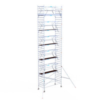 Euroscaffold Euroscaffold Euro 135x305x12,2m werkhoogte dubbele voorloopleuning