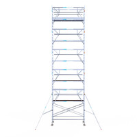 Euroscaffold Euroscaffold Euro 135x305x12,2m werkhoogte dubbele voorloopleuning
