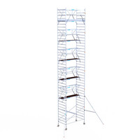 Euroscaffold Euroscaffold Euro 135x250x13,2m werkhoogte dubbele voorloopleuning