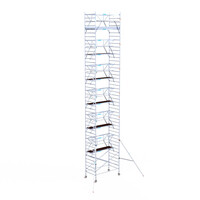 Euroscaffold Euroscaffold Euro 135x250x14,2m werkhoogte dubbele voorloopleuning