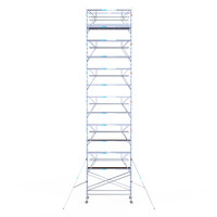 Euroscaffold Euroscaffold Euro 135x305x14,2m werkhoogte dubbele voorloopleuning