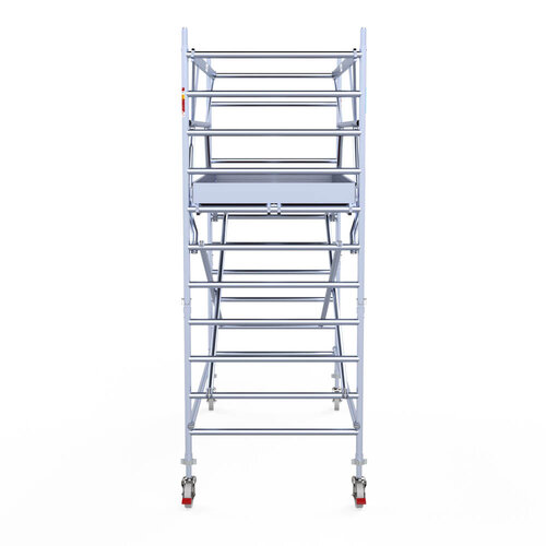 Euroscaffold Euroscaffold Euro 135x305x4,2m werkhoogte carbon vloer dubbele voorloopleuning