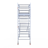Euroscaffold Euroscaffold Euro 135x305x5,2m werkhoogte carbon vloer dubbele voorloopleuning