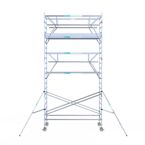 Euroscaffold Euroscaffold Euro 135x305x7,2m werkhoogte carbon vloer dubbele voorloopleuning