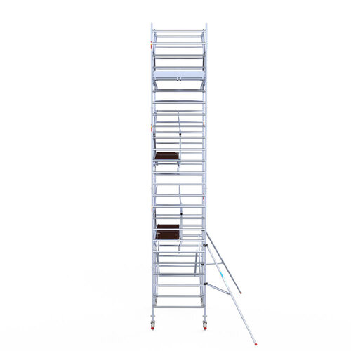 Euroscaffold Euroscaffold Euro 135x190x8,2m werkhoogte carbon vloer dubbele voorloopleuning