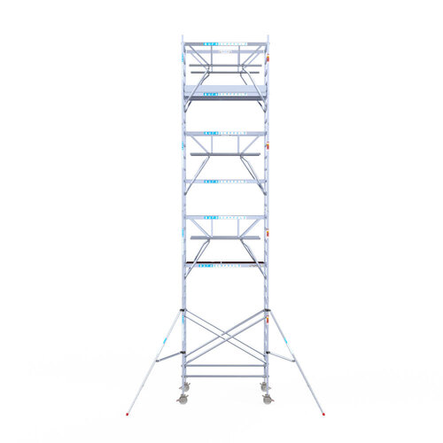 Euroscaffold Euroscaffold Euro 135x190x9,2m werkhoogte carbon vloer dubbele voorloopleuning