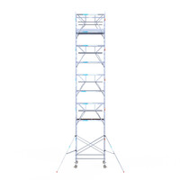 Euroscaffold Euroscaffold Euro 135x190x11,2m werkhoogte carbon vloer dubbele voorloopleuning