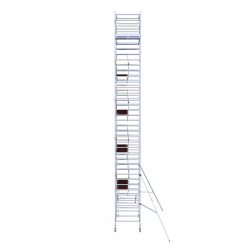 Euroscaffold Euroscaffold Euro 135x250x12,2m werkhoogte carbon vloer dubbele voorloopleuning