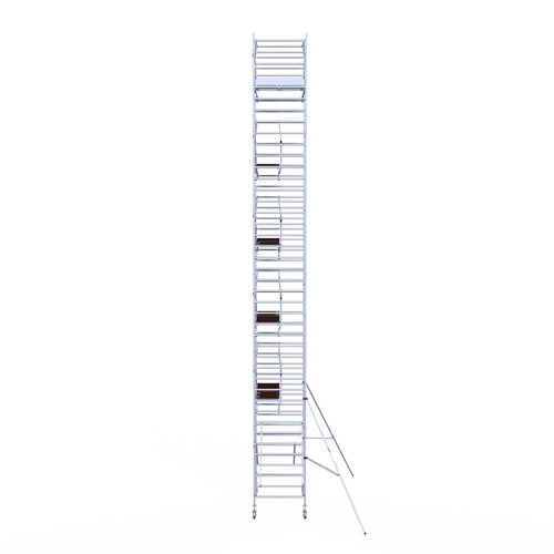 Euroscaffold Euroscaffold Euro 135x190x13,2m werkhoogte carbon vloer dubbele voorloopleuning