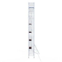 Euroscaffold Euroscaffold Euro 135x190x14,2m werkhoogte carbon vloer dubbele voorloopleuning