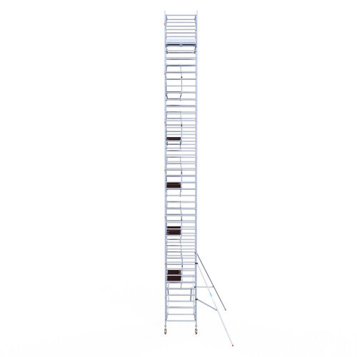 Euroscaffold Euroscaffold Euro 135x190x14,2m werkhoogte carbon vloer dubbele voorloopleuning