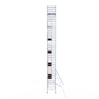 Euroscaffold Euroscaffold Euro 135x305x14,2m werkhoogte carbon vloer dubbele voorloopleuning