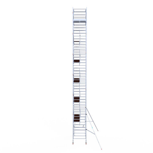 Euroscaffold Euroscaffold Euro 135x305x14,2m werkhoogte carbon vloer dubbele voorloopleuning