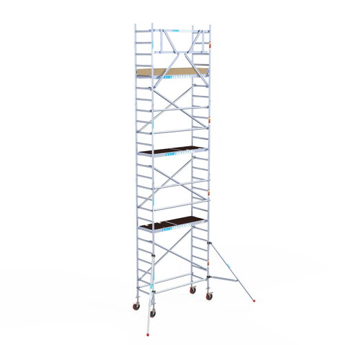 Euroscaffold Basis rolsteiger 75 x 190 x 8,2m werkhoogte