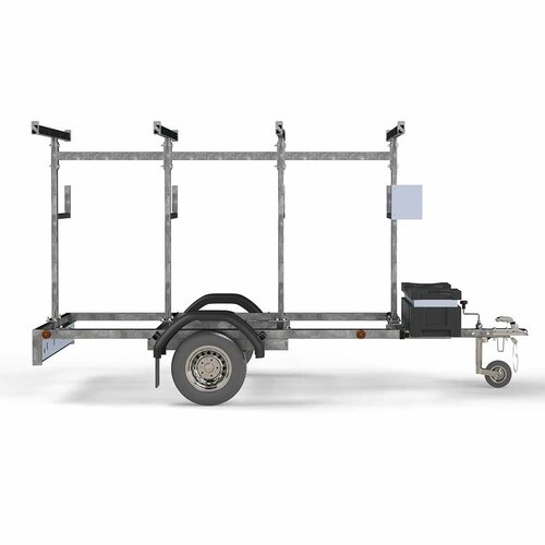 Euroscaffold Steigeraanhanger 2,5 meter