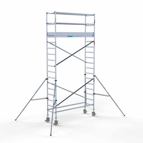 Euroscaffold Euro rolsteiger 75 x 250 x 6,2m werkhoogte