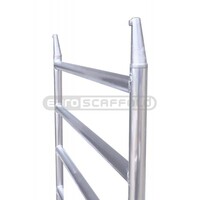 Euroscaffold Euro rolsteiger 75 x 305 x 6,2m werkhoogte met lichtgewicht platform