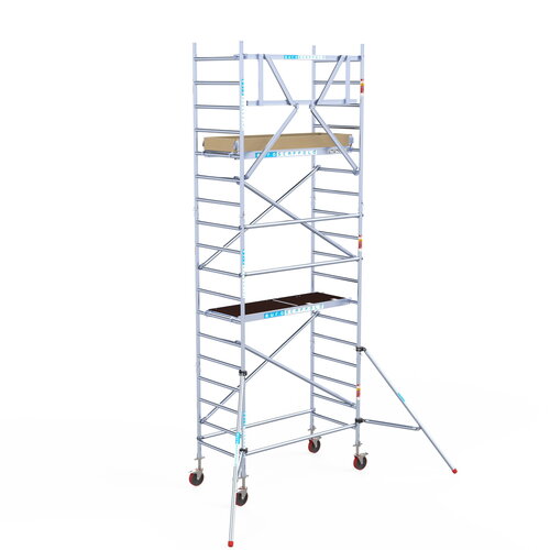 Euroscaffold Basis rolsteiger 90 x 190 x 6,2m werkhoogte