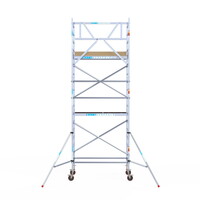 Euroscaffold Basis rolsteiger 90 x 190 x 6,2m werkhoogte