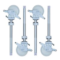 Euroscaffold Nylon steigerwiel met aluminium spindel