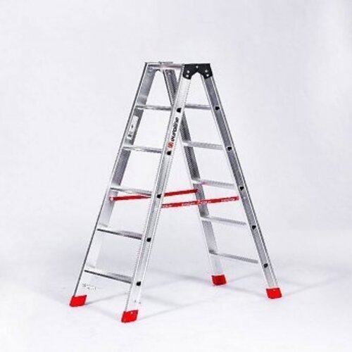 Euroline Dubbele Trap 2x5 (max. werkhoogte 3,18 m)