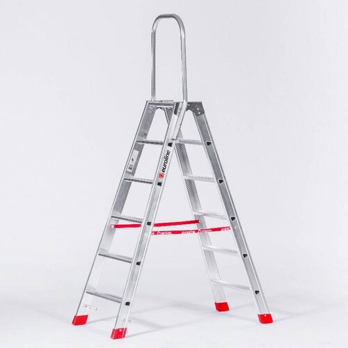 Euroline Dubbele Trap 2x6 (max. werkhoogte 3,41 m)