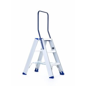 Eurostairs Eurostairs Dubbele trap professioneel 3 treden Eurostairs Eurostairs Dubbele trap professioneel 3 treden